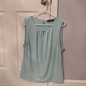 Ivanka Trump Mint Keyhole Sleeveless Blouse
